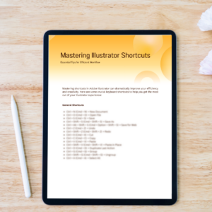 Illustrator Cheat Sheet – Master Shortcuts & Design Like a Pro!